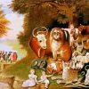 The Peaceable Kingdom by Edward Hicks paint by numbers