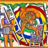 The Acrobat And His Partner By Leger paint by numbers