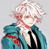 Aesthetic Nagito Komaeda paint by numbers