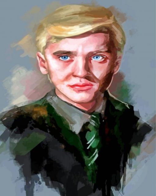 Draco Malfoy paint by numbers