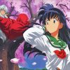 Inuyasha And Kagome Higurashi paint by numbers