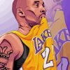 Kobe Bryant Player paint by numbers