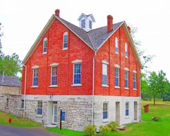 Nauvoo House paint by numbers