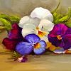 Pansies Flowers paint by numbers