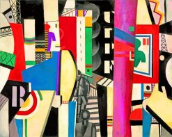 The City By Leger paint by numbers