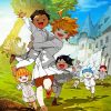 The Promised Neverland Manga paint by numbers