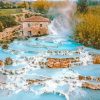 Tuscany Italy Saturnia paint by numbers