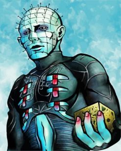 Hellraiser Movie paint by numbers