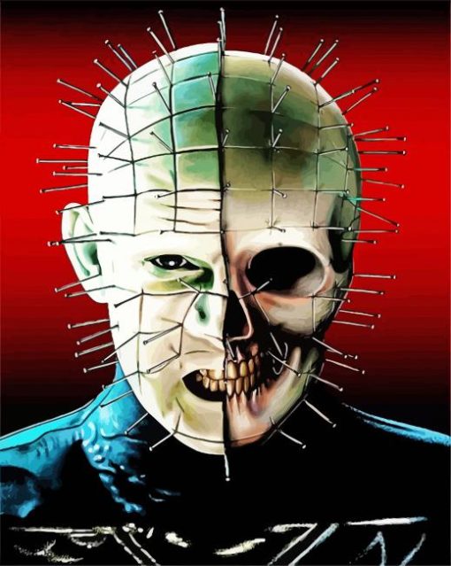 Hellraiser Pinhead paint by numbers