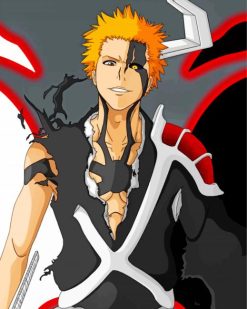 Ichigo Kurosaki Anime paint by numbers