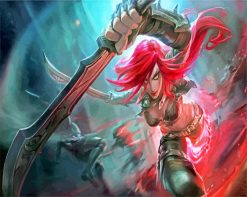 Katarina paint by numbers