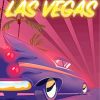 Las Vegas Vintage Poster Paint by numbers