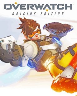 Overwatch Video Game paint by numbers