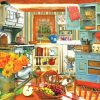 Retro Country Kitchen Paint by numbers