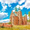 Rosenborg Castle Copenhagen paint by numbers