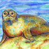 Seal On Rock Art paint by numbers