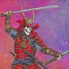 Warrior Samurai paint by numbers