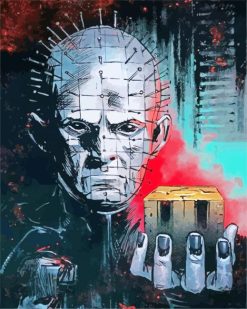 Aesthetic Hellraiser Movie paint by numbers