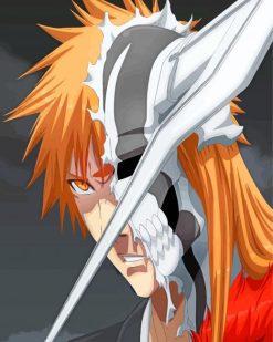 Ichigo Kurosaki Bleach Anime paint by numbers