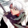 Bleach Anime Toshiro Hitsugaya ppaint by numbers