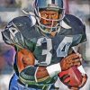 Bo Jackson Raiders paint by numbers