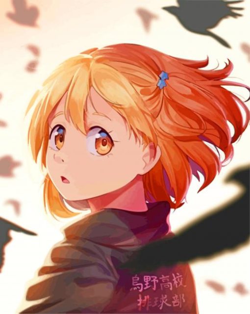 Cute Hitoka Yachi Anime paint by numbers