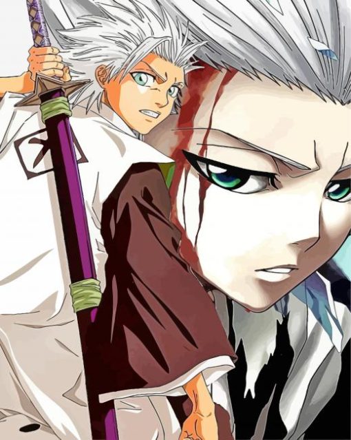 Toshiro Hitsugaya paint by numbers