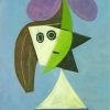 Woman In A Hat Picasso Paint by numbers