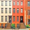 New York Brownstone Apartment paint by numbers