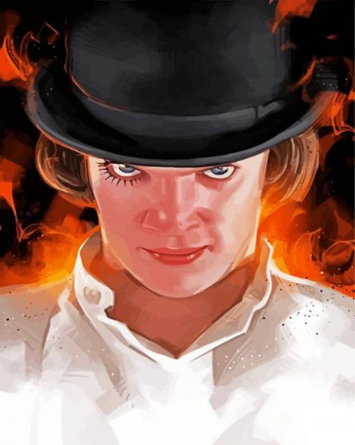 Clockwork Orange paint by numbers