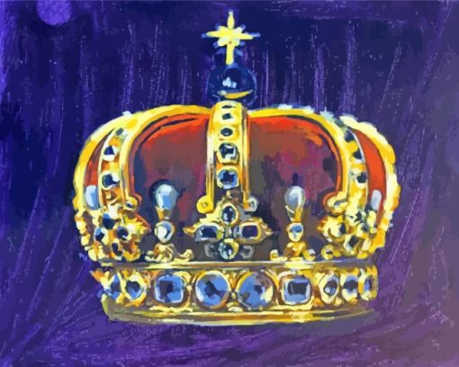 French Crown paint by numbers