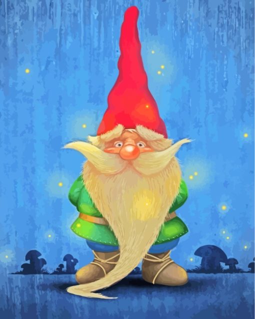 Gnome Paint by numbers paint by numbers