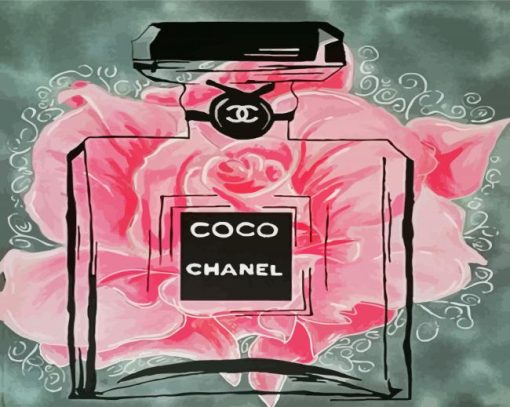 Aesthetic Chanel paint by numbers