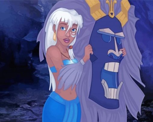 Princess Kida Kidagakash Paint by numbers