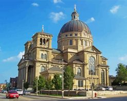 Basilica Of Saint Josaphat Milwaukee paint by numbers