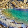 Beautiful Beach In Symi Greece paint by numbers