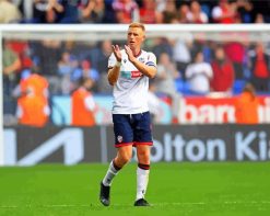 Bolton Wanderers player paint by numbers