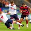 Bolton Wanderers players paint by numbers