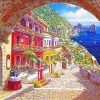 Capri Island Art Paint by numbers