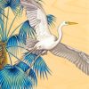 Egret Bird Art paint by number