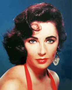 Elizabeth Taylor Paint by numbers