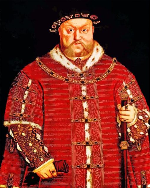 England King Henry VIII England King Henry VIII paint by number