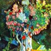 Flowers In Water Jug Bonnard Art paint by numbers