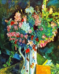 Flowers In Water Jug Bonnard Art paint by numbers