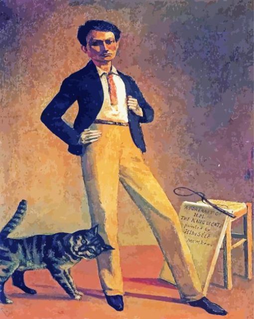 Kif Of The Cats Balthus Art Paint by numbers