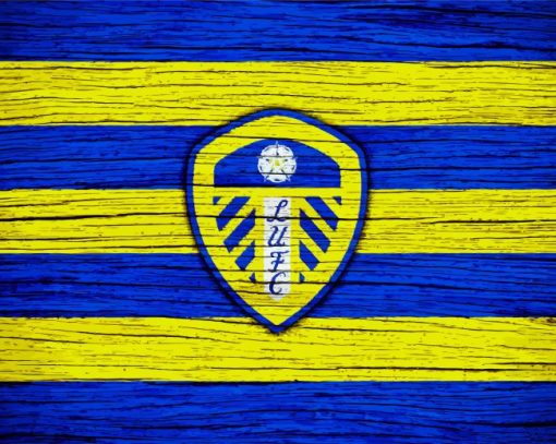 Leeds United Football Logo Paint by numbers