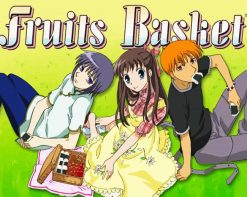 Manga Fruits Basket paint by numbers