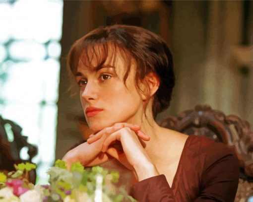 Pride & Prejudice Keira Knightley Paint by numbers