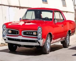 Pontiac Gto Car paint by numbers