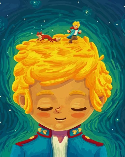 The Aesthetic Little Prince paint by number